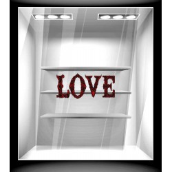 Αυτοκόλλητο βιτρίνας - Αγίος Βαλεντίνος 54